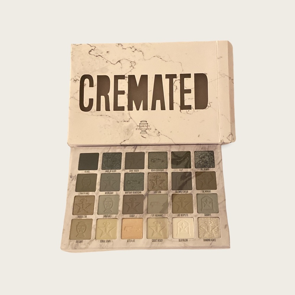Jeffree Star Cremated Eyeshadow Palette Brand New